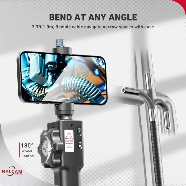 Ralcam Ralcam F406A 6.0mm Smartphone Articulating Borescope