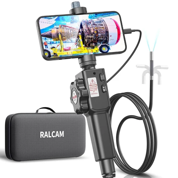 Ralcam Ralcam F408A 8.5mm Smartphone Articulating Inspection Borescope